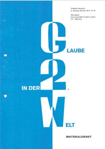 G2W 1974 10 Materialdienst