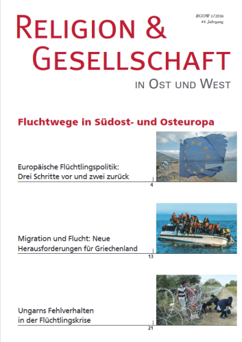 RGOW 2016 01: Fluchtwege in Südost- und Osteuropa