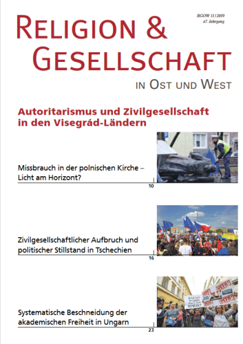 RGOW 2019 11: Autoritarismus und Zivilgesellschaft in den Visegrád-Ländern