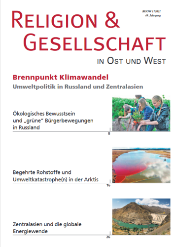 RGOW 2021 01: Brennpunkt Klimawandel. Umweltpolitik in Russland und Zentralasien